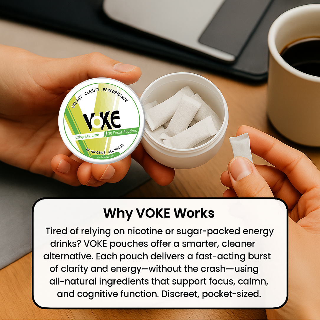 Voke Clarity Pouches - Crisp Key Lime