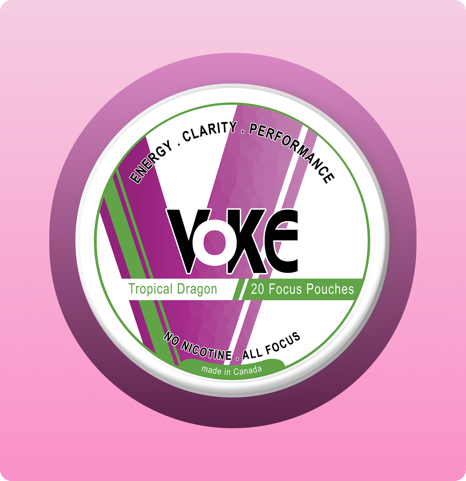 Voke Clarity Pouches - Tropical Dragon