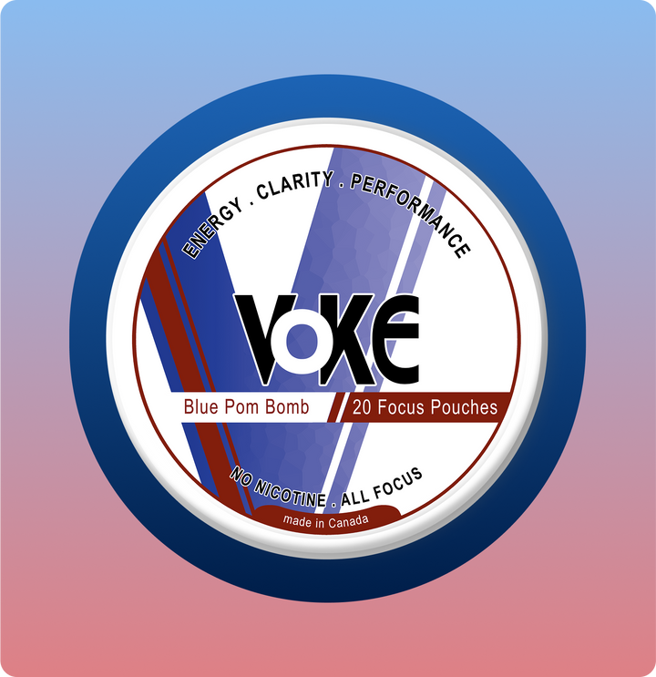 Voke Clarity Pouches - Blue Pom Bomb