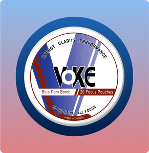 Voke Clarity Pouches - Blue Pom Bomb