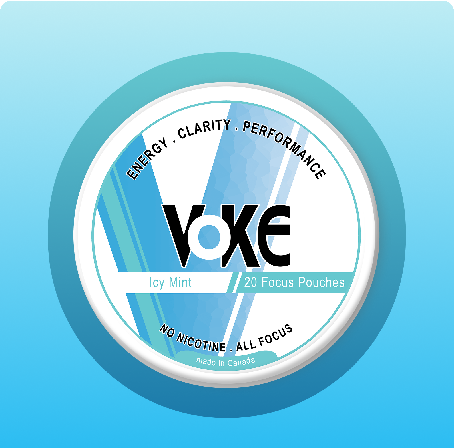 Voke Clarity Pouches - Icy Mint