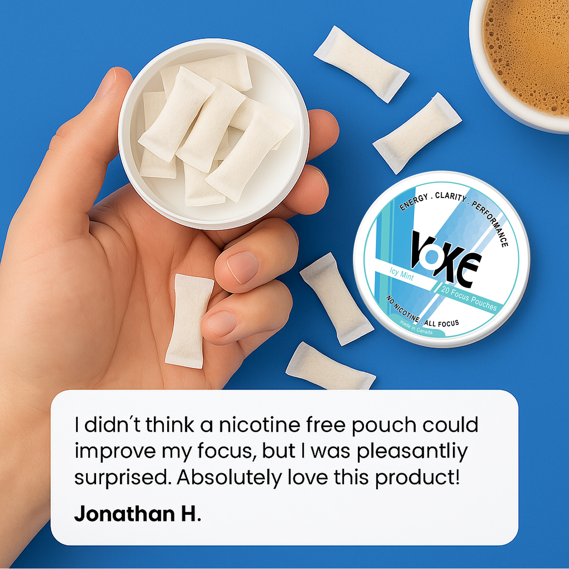 Voke Clarity Pouches - Icy Mint
