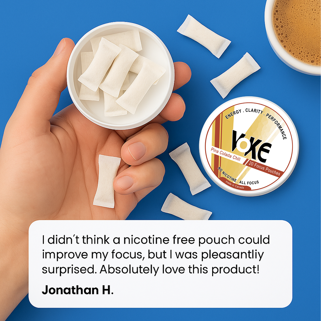 Voke Clarity Pouches - Pina Colada Chill