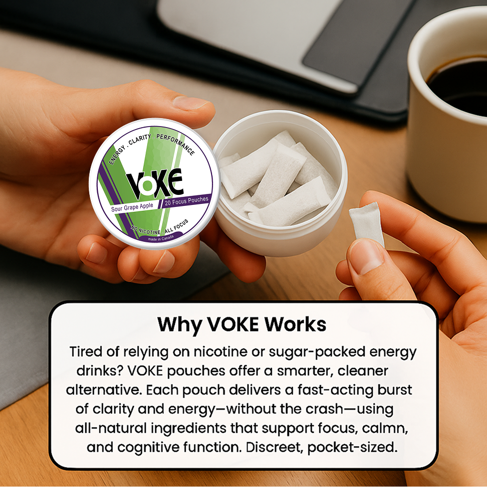 Voke Clarity Pouches - Sour Grape Apple