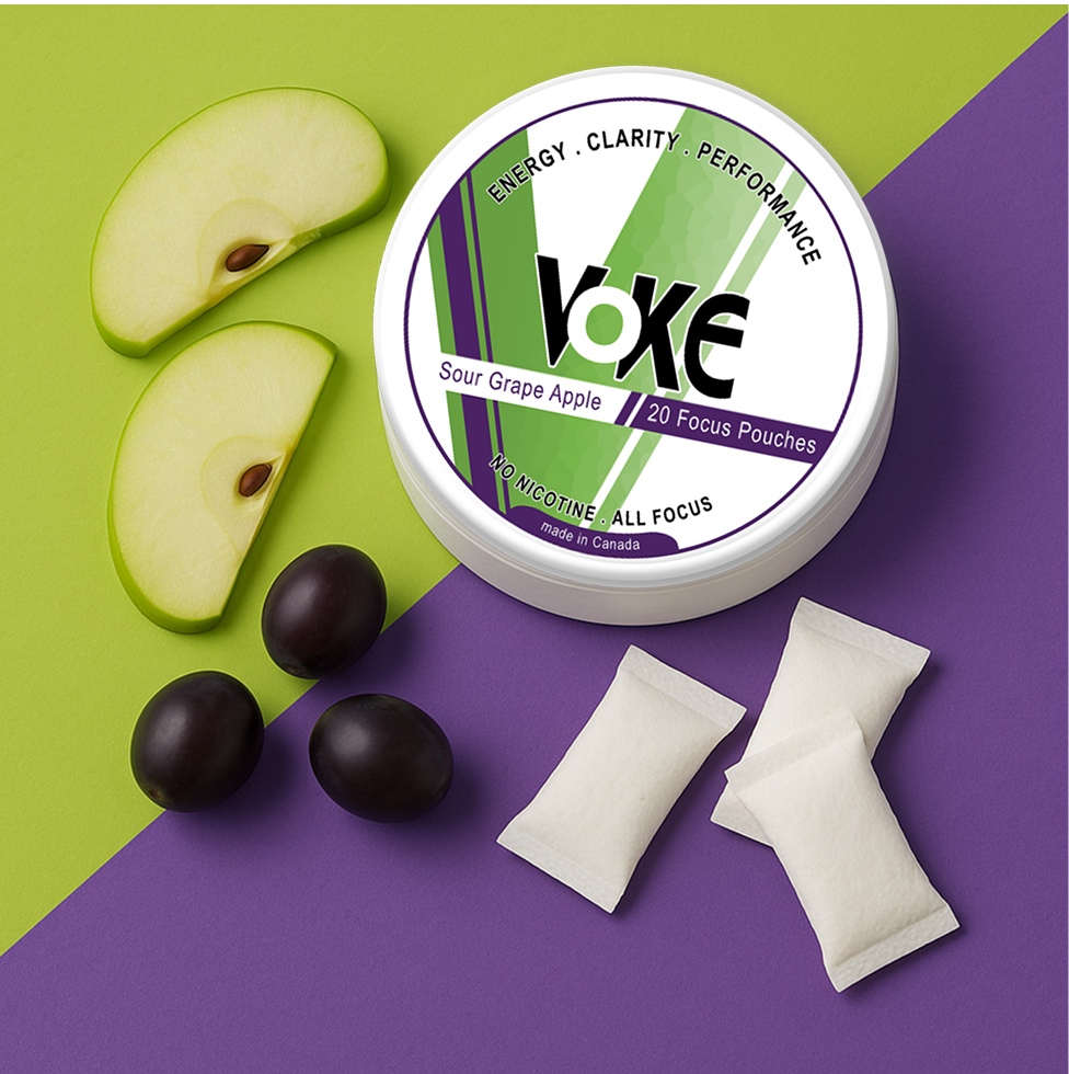 Voke Clarity Pouches - Sour Grape Apple