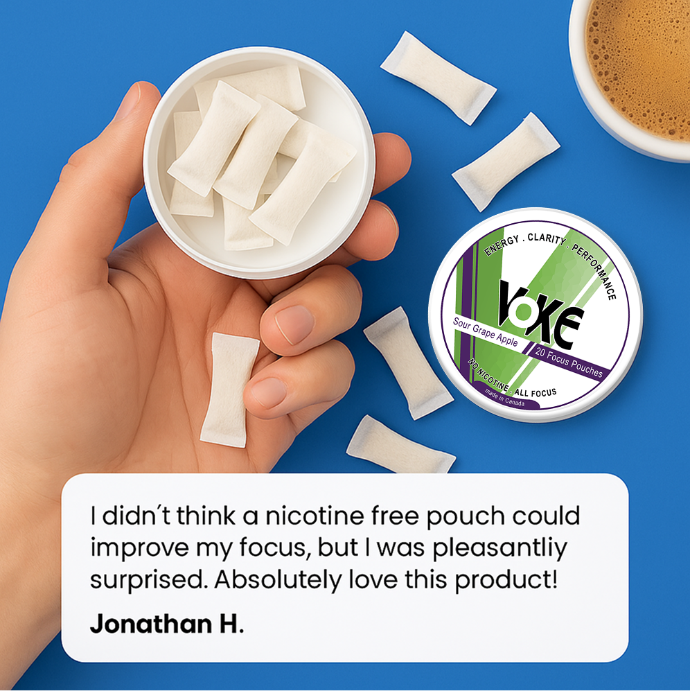 Voke Clarity Pouches - Sour Grape Apple