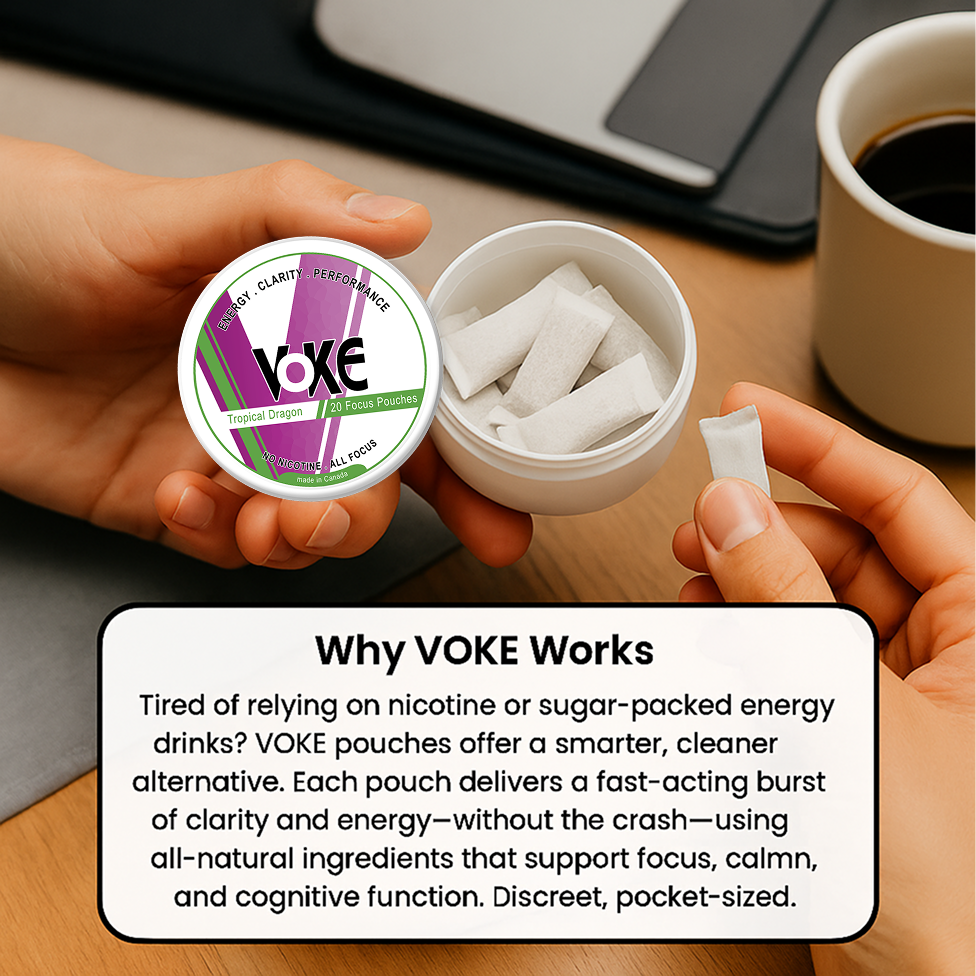 Voke Clarity Pouches - Tropical Dragon